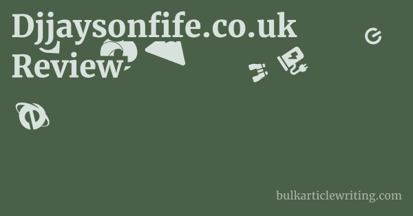 Djjaysonfife.co.uk Review 2 by Djjaysonfife.co.uk Review 1 by
