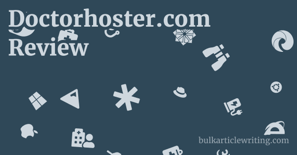 Doctorhoster.com Review 1 by