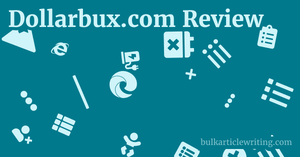 Dollarbux.com Review 1 by