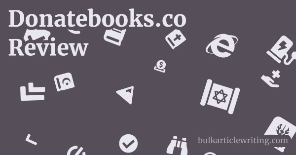 Donatebooks.co Review 1 by