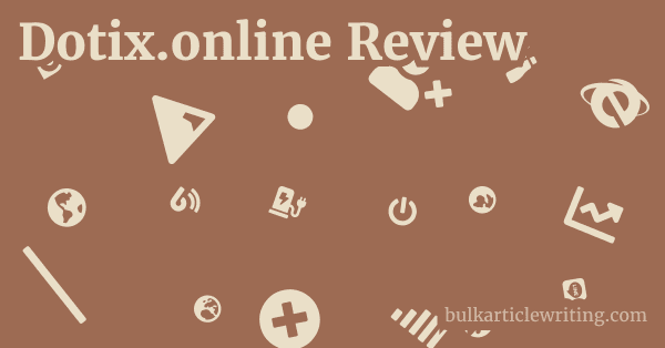 Dotix.online Review 1 by