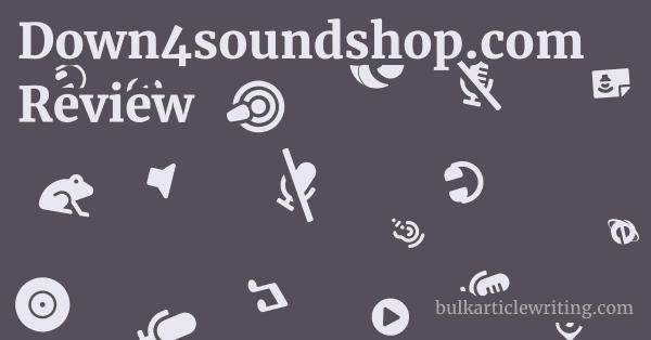 Down4soundshop.com Review 1 by