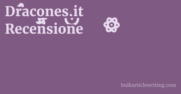 Dracones.it Recensione 1 by