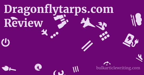 Dragonflytarps.com Review 1 by