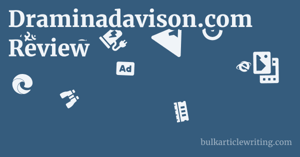 Draminadavison.com Review 1 by