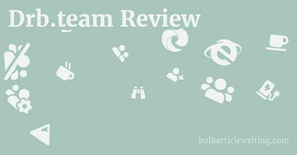 Drb.team Review 1 by