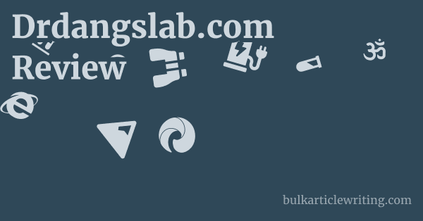 Drdangslab.com Review 1 by