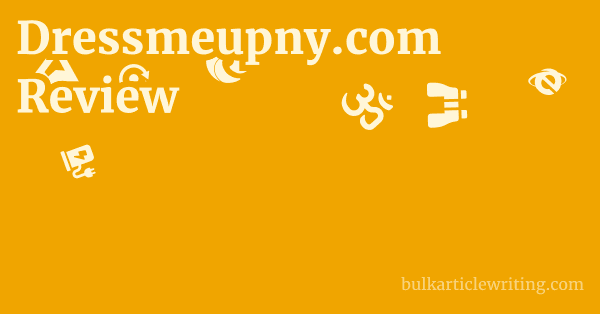 Dressmeupny.com Review 1 by
