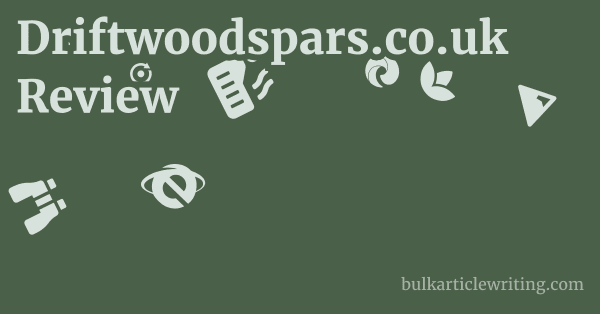 Driftwoodspars.co.uk Review 1 by Partners
