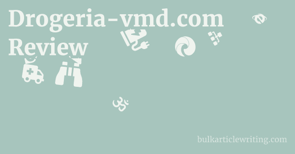 Drogeria-vmd.com Review 1 by