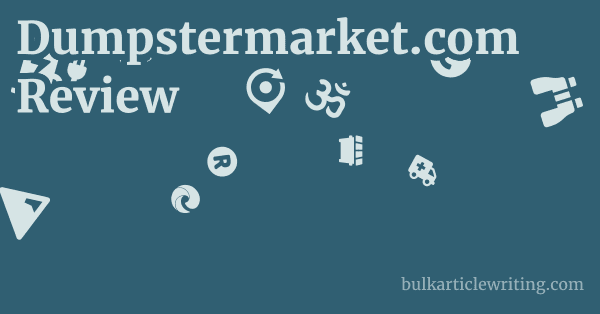 Dumpstermarket.com Review 1 by