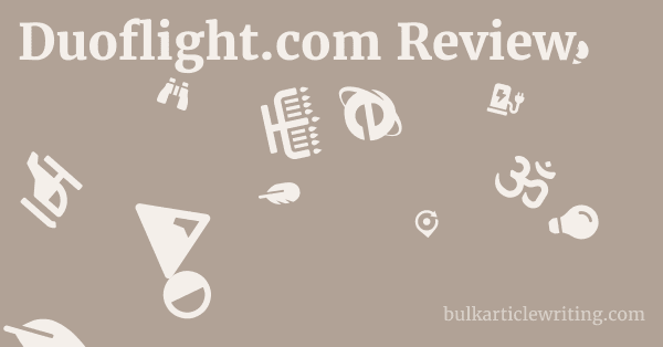 Duoflight.com Review 1 by