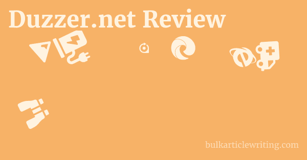 Duzzer.net Review 1 by