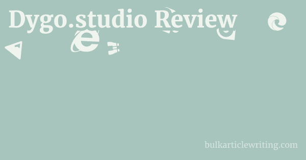 Dygo.studio Review 1 by