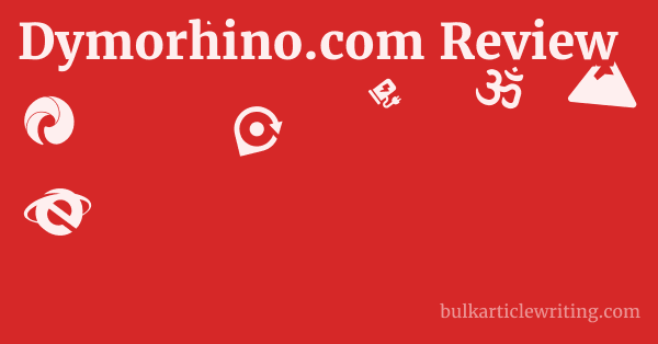Dymorhino.com Review 1 by Partners