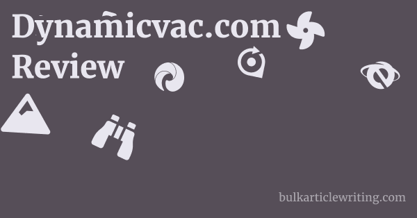 Dynamicvac.com Review 1 by