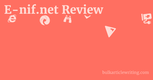 E-nif.net Review 1 by