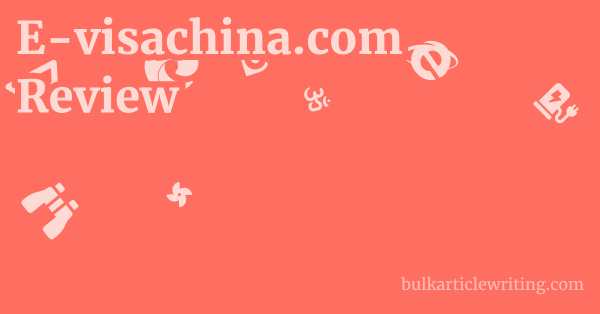 E-visachina.com Review 1 by Partners
