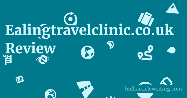 Ealingtravelclinic.co.uk Review 1 by Partners
