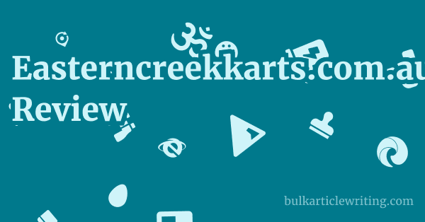 Easterncreekkarts.com.au Review 1 by