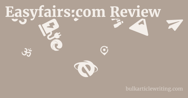 Easyfairs.com Review 1 by