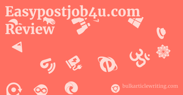Easypostjob4u.com Review 1 by