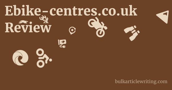 Ebike-centres.co.uk Review 1 by