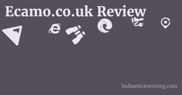 Ecamo.co.uk Review 1 by