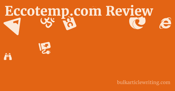 Eccotemp.com Review 1 by