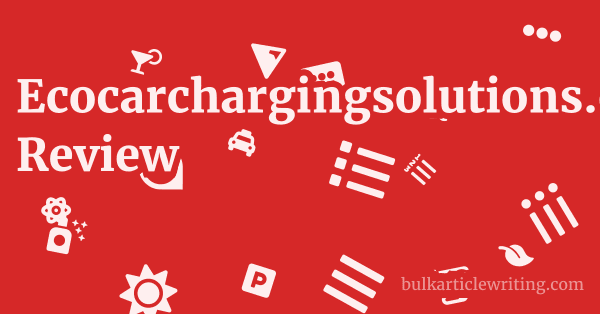 Ecocarchargingsolutions.co.uk Review 2 by Ecocarchargingsolutions.co.uk Review 1 by