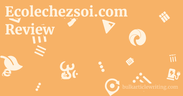 Ecolechezsoi.com Review 1 by Partners
