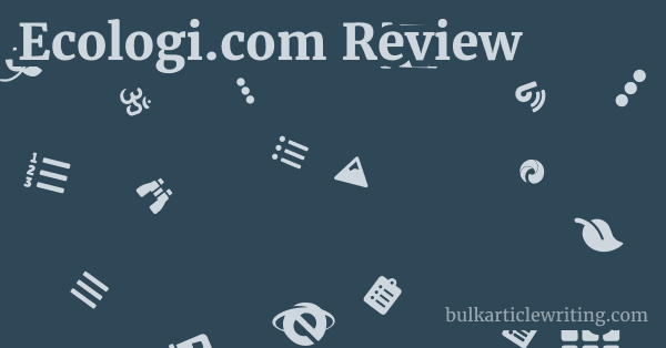 Ecologi.com Review 1 by