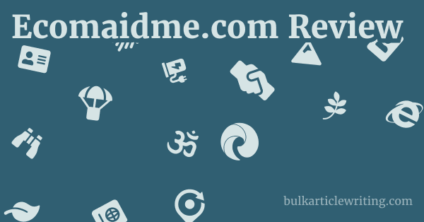Ecomaidme.com Review 1 by