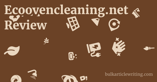 Ecoovencleaning.net Review 1 by
