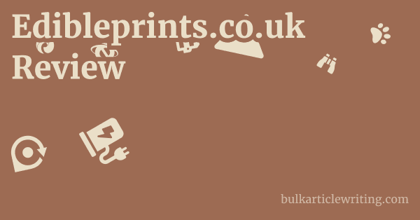 Edibleprints.co.uk Review 1 by Partners