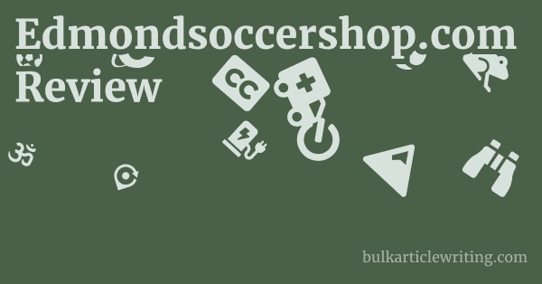 Edmondsoccershop.com Review 1 by