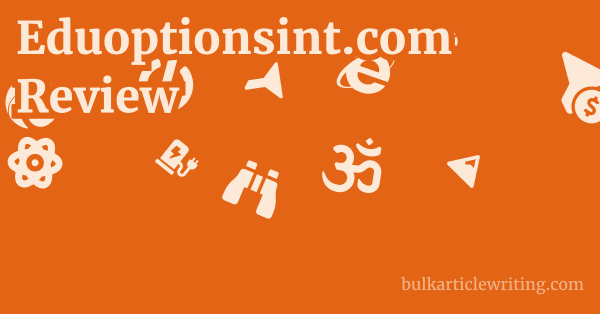 Eduoptionsint.com Review 1 by