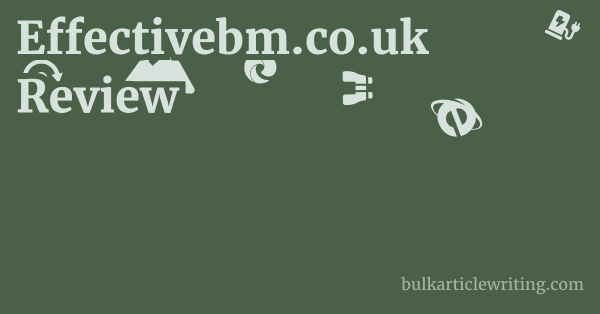 Effectivebm.co.uk Review 1 by