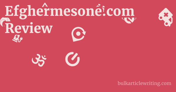 Efghermesone.com Review 1 by