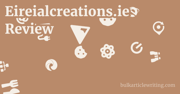 Eireialcreations.ie Review 1 by