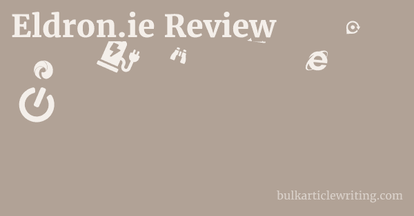 Eldron.ie Review 1 by