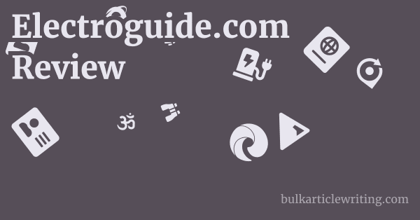 Electroguide.com Review 1 by