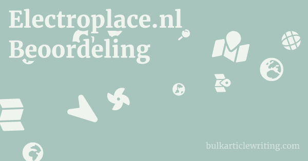 Electroplace.nl Beoordeling 1 by