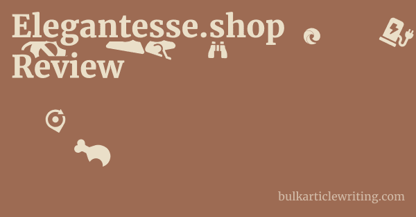 Elegantesse.shop Review 1 by