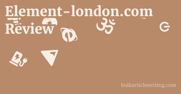 Element-london.com Review 1 by Partners