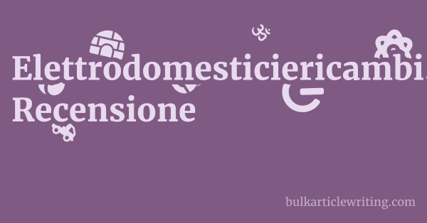 Elettrodomesticiericambi.it Recensione 1 by
