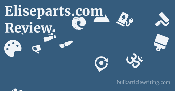 Eliseparts.com Review 1 by Partners