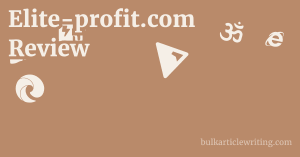 Elite-profit.com Review 1 by