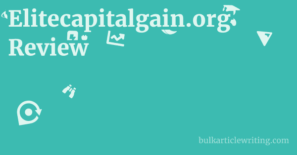 Elitecapitalgain.org Review 1 by