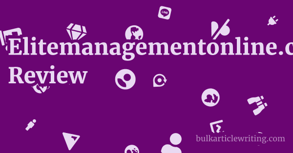Elitemanagementonline.co.uk Review 1 by